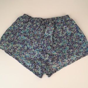 Pro Spirit Athletic Shorts. Lined XL. Floral.